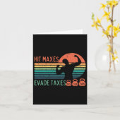 Funny Gym Weighthiebt Hit Maxes Evakuierungssteuer Karte (Gelbe Blume)