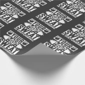 Funny Gym Weightlift Graphic for Sport Training Geschenkpapier (Ecke)