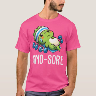 Funny Gym Workout Dinosaurier Gewicht Lifting Gym  T-Shirt