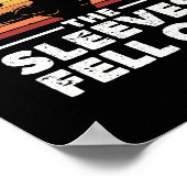 Funny Gym Workout ich so hart die Ärmel geflochten Poster (Ecke)