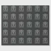 Funny Gym Workout Training Personal Trainer Geschenkpapier (Flach)