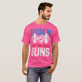 Funny Gym Workout Weightlift Biden kann das nicht  T-Shirt (Vorne ganz)