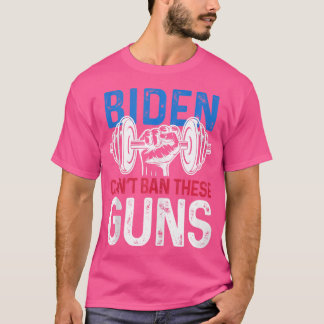 Funny Gym Workout Weightlift Biden kann das nicht  T-Shirt