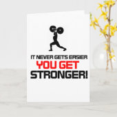 Funny Gym Zitat Design Karte (Gelbe Blume)