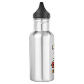 Funny Gym Zitat Wasserflasche (Links)