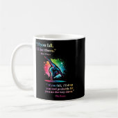 Funny Gymnastics Floor Saying Gymnast Girl Rainbow Kaffeetasse (Links)