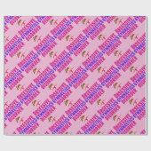 Funny Gymnastics Geschenkpapier (Flach)