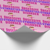 Funny Gymnastics Geschenkpapier (Ecke)