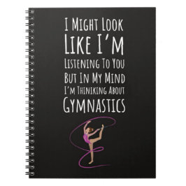 Funny Gymnastics Team Gifts Sport Teen Girls Women Notizblock
