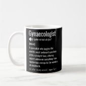 Funny Gynecologin Definition Gynacologin Kaffeetasse (Links)
