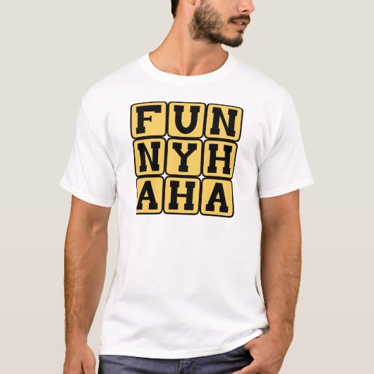 Funny Ha Ha, Comedy Gold T-Shirt (Vorderseite)