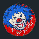 Funny ha hat ein grafisches Clowndart-Board Dartscheibe<br><div class="desc">Ein einzigartiges Clown Dart Board in Rot und Rot. Entworfen,  um Sie zu motivieren,  bessere Darts zu werfen! Ha ha ha. Hergestellt von Sarah Trett. Das Zimmer war sehr sauber und das Personal war sehr freundlich und hilfsbereit.</div>