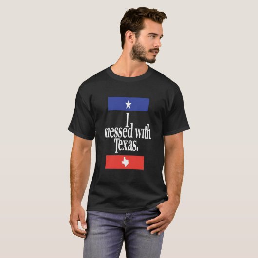 Funny habe ich mit Texas unterhalten T-Shirt (Vorne ganz)