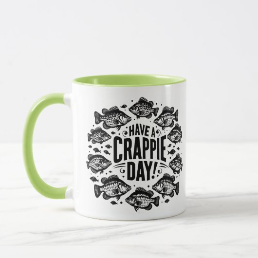 Funny haben Crappie Day Fischen Tasse (Links)