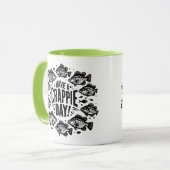 Funny haben Crappie Day Fischen Tasse (Vorderseite Links)