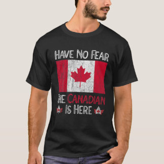 Funny haben keine Angst, der Kanadier ist hier Aho T-Shirt
