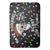 Funny haben Sie sich ein Beängstigendes Weihnachts Badematte (Vorderseite Vertikal)