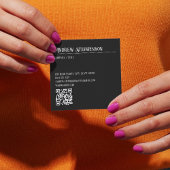 Funny haben Sie sich ein Beängstigendes Weihnachts Quadratische Visitenkarte