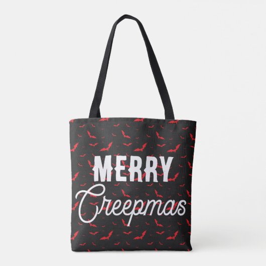 Funny haben Sie sich ein Beängstigendes Weihnachts Tasche (Rückseite)