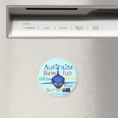 Funny Hai Australia Great Barrier Reef Magnet (In Situ (Geschirrspüler))