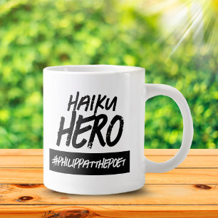 Funny Haiku Hashtag Name Jumbo-Tasse