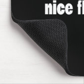 Funny Hair Meme - Sport - Hockey Hair - Flow Mousepad (Ecke)