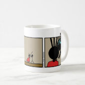 Funny Haircut Stickman Tasse - 085 (VorderseiteRechts)