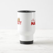 Funny Hairstylist Reisebecher (Mittel)