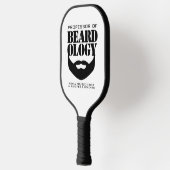 Funny Hairy Professor of Beardology Pickleball Schläger (Links)