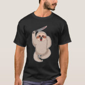 Funny Halloween 2020 Sloths Murderous Sloth Bloody T-Shirt (Vorderseite)