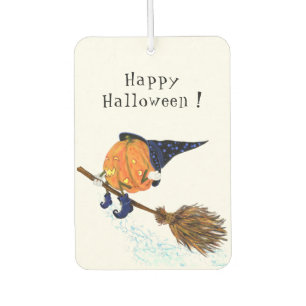 Funny Halloween Air Freshener Hexenkürbis Flying Autolufterfrischer