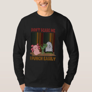 Funny Halloween Axolotl Mache mir nicht, dass ich  T-Shirt