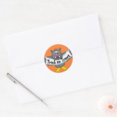 Funny Halloween Bat Sticker (Umschlag)