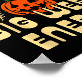 Funny Halloween Big Ween Energy Uni Poster (Ecke)