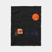 Funny Halloween Bigfoot Trick Or Treating - Bigfoo Fleecedecke (Vorderseite)