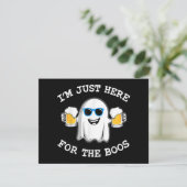 Funny Halloween bin ich gerade für das Booskostüm  (Stehend Vorderseite)