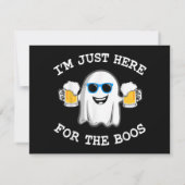 Funny Halloween bin ich gerade für das Booskostüm  (Rückseite)