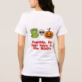Funny Halloween BOO Design - Niedlich Frankenstein Tri-Blend Shirt (Rückseite)