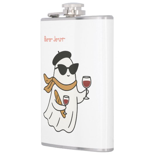 Funny Halloween Boo Jour Trick oder Treat Flachmann (Links)