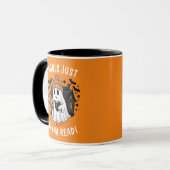 Funny Halloween Book Lovers Tasse (Vorderseite Links)