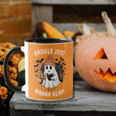 Funny Halloween Book Lovers Tasse