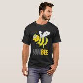 Funny Halloween Bumble Bee Zombee Zombie Grafik C T-Shirt (Vorne ganz)