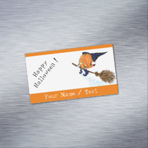 Funny Halloween Business Card Magnet Benutzerdefin