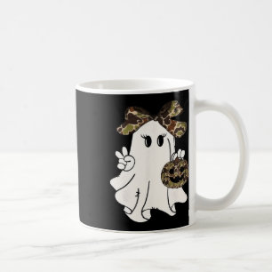 Funny Halloween Camouflage Camouflage Ghost Hello Kaffeetasse