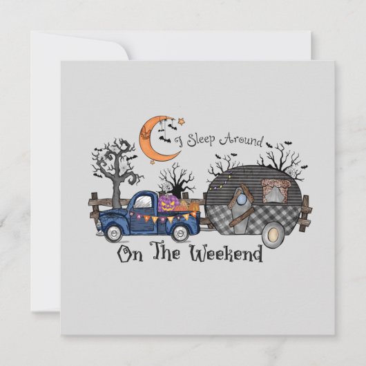 Funny Halloween Camping (Vorderseite)