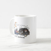 Funny Halloween Camping Kaffeetasse (Vorderseite Links)