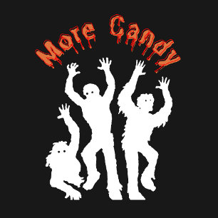 Funny Halloween Candy Zombies Tasche