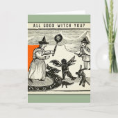 Funny Halloween Card Karte (Vorderseite)