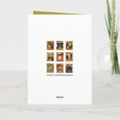 Funny Halloween Card Karte (Rückseite)