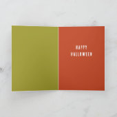 Funny Halloween Card Karte (Innenseite)